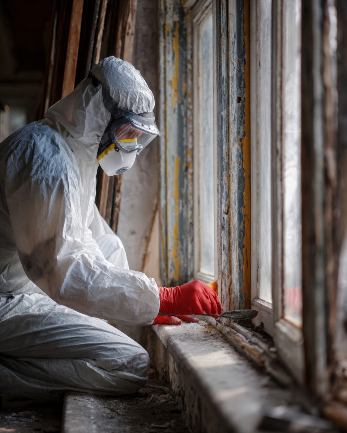 Lead abatement work